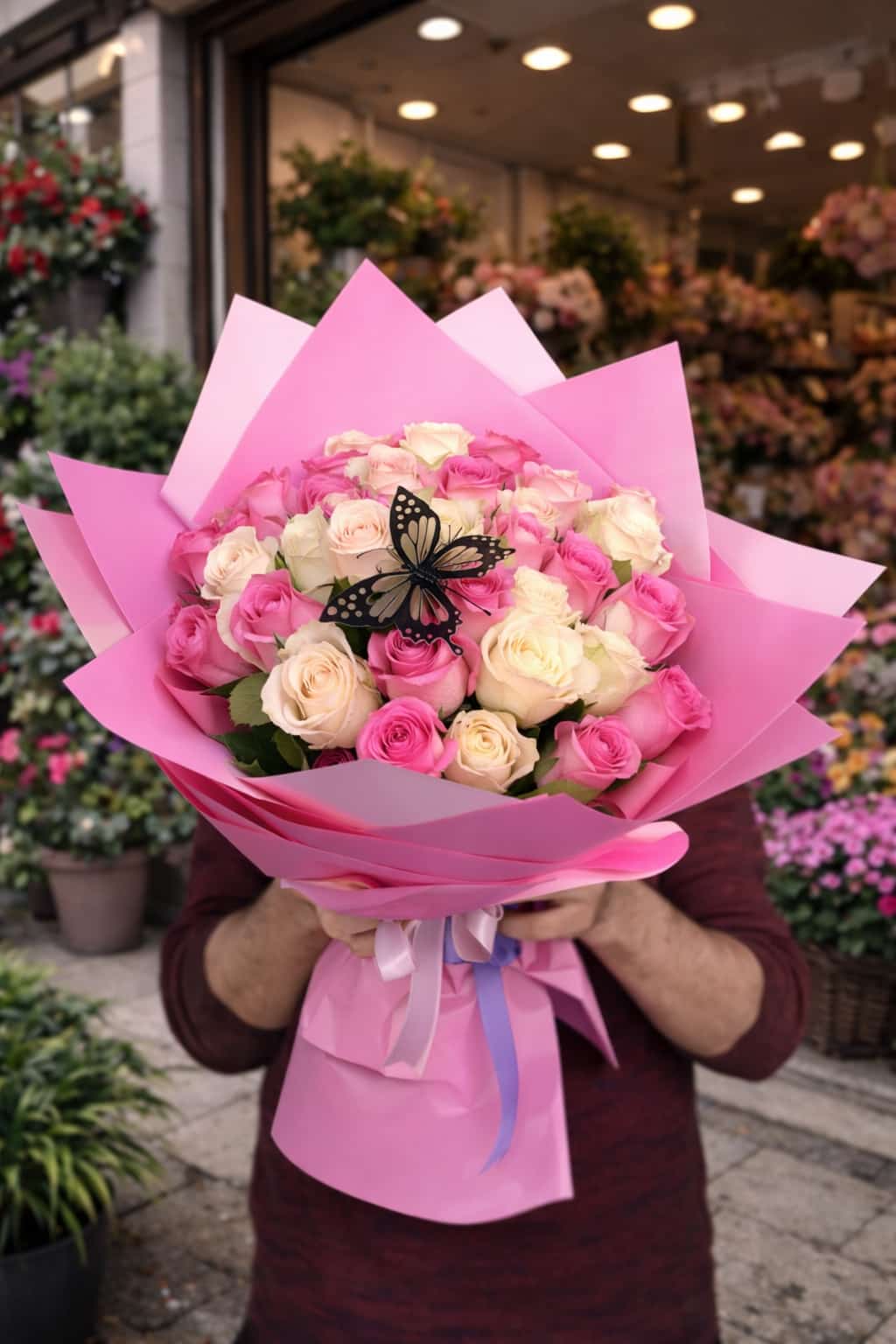 Pembe Beyaz �thal G�ller